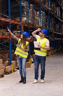 warehouse workers