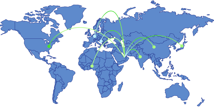 world map